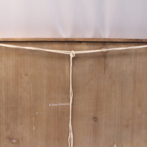 Painting Print of a Black and White Cow Portrait Signed - Picture 8 of 10